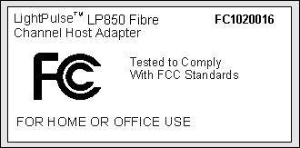 FCC label